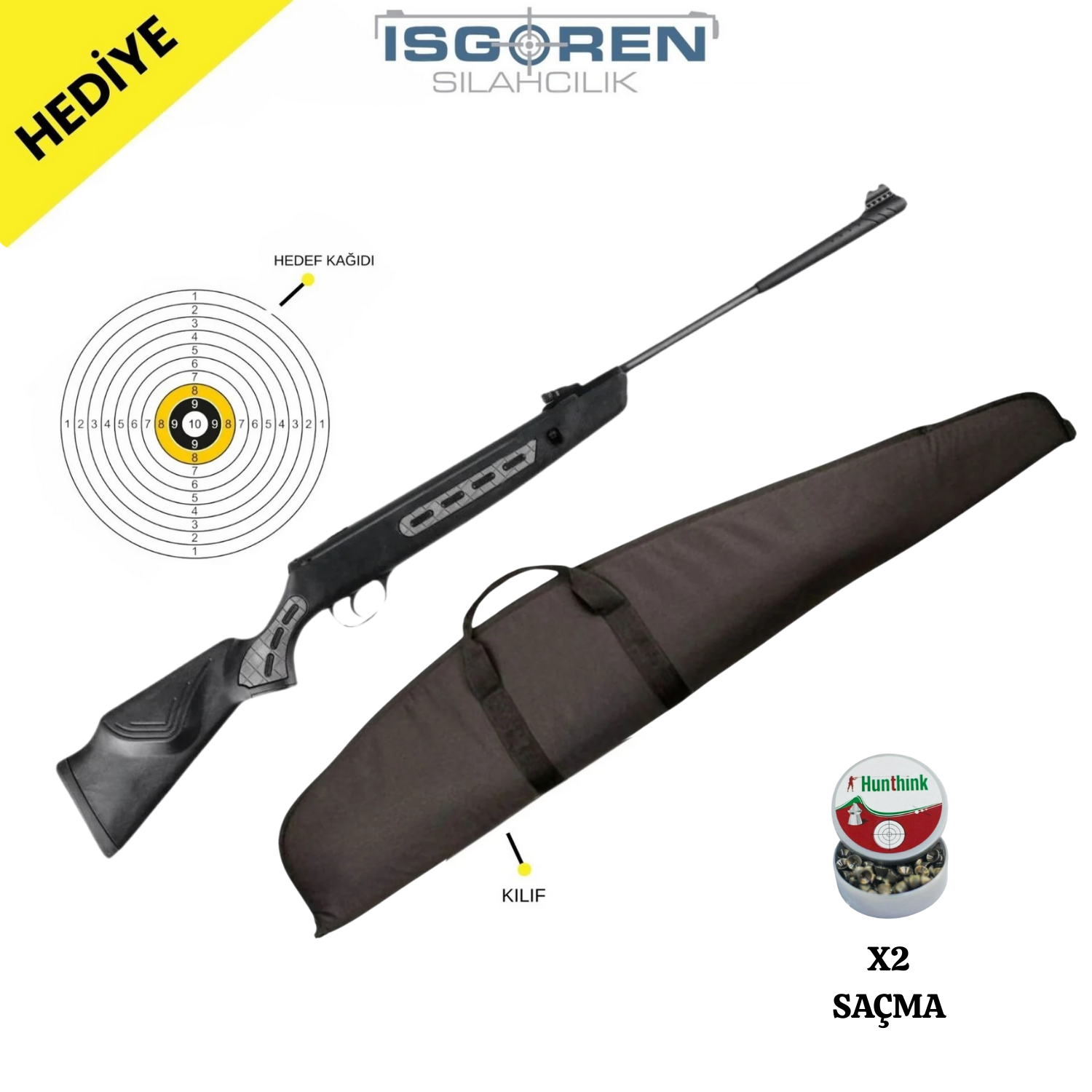 Hatsan Striker 1000S VORTEX 5.5 MM Havalı Tüfek