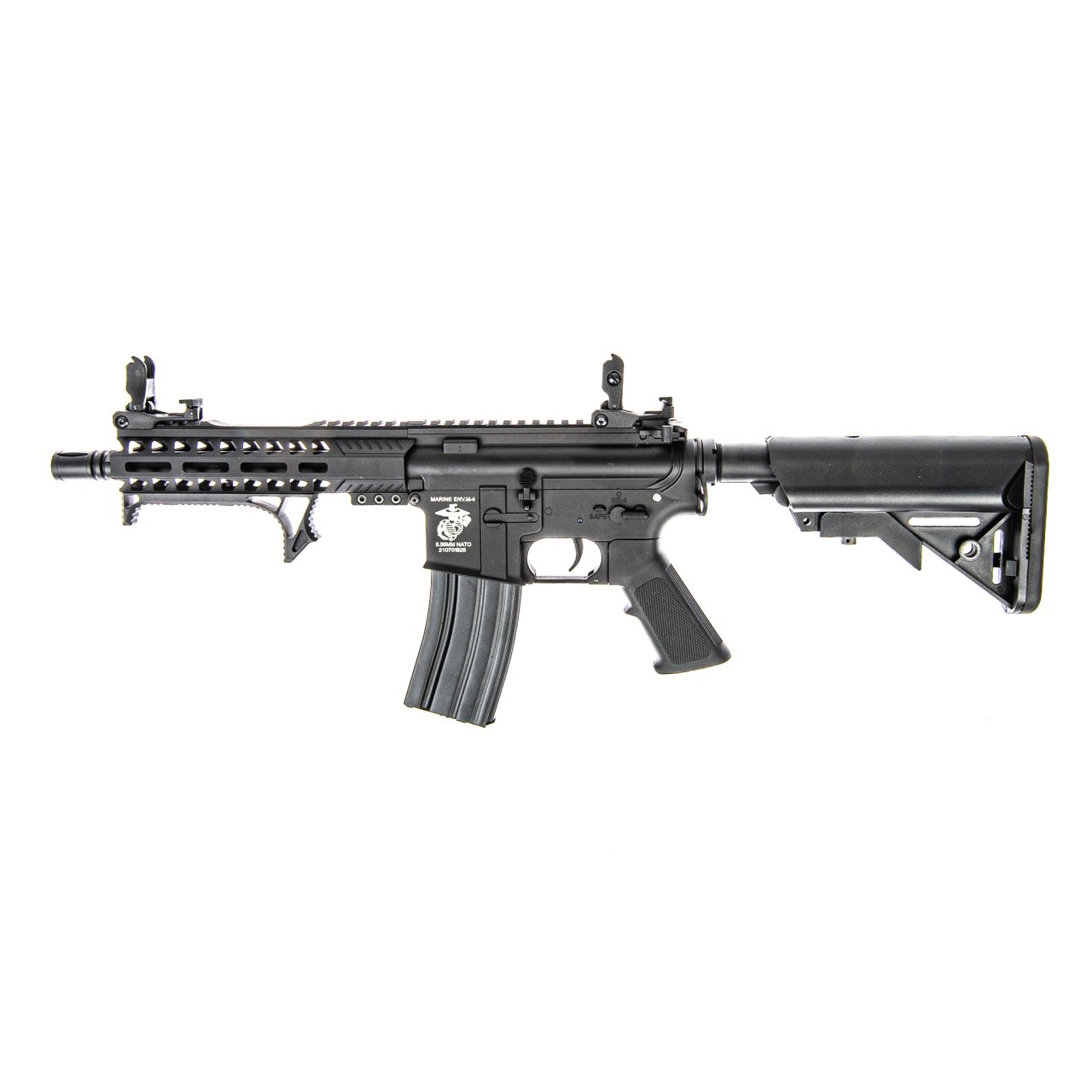 DBOYS M4 8'' MLOK FULL METAL AIRSOFT AEG SIYAH 7301M