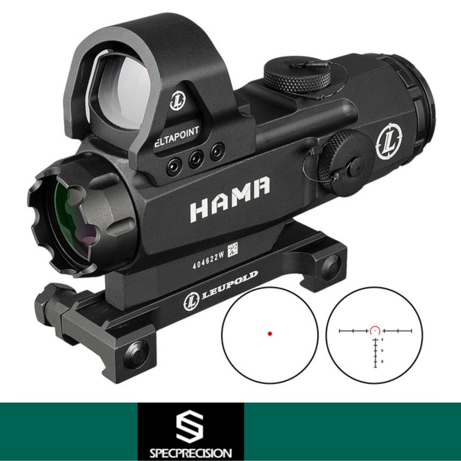 Specprecision HAMR Mark4 4x24mm DeltaPoint Hybrid Airsoft Assault Scope SET