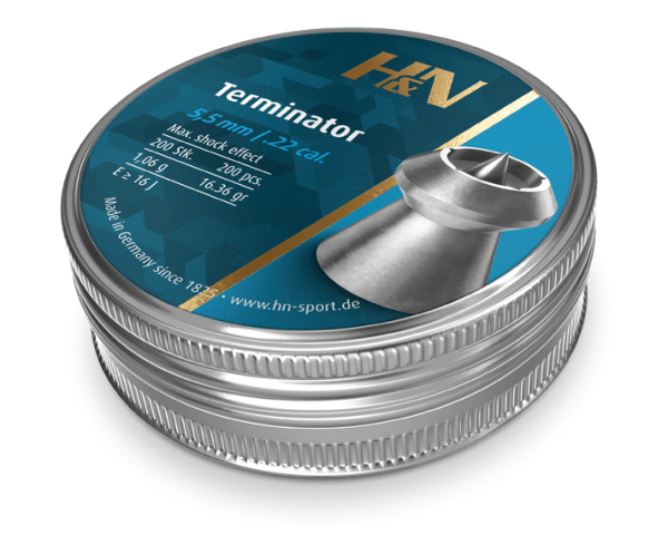 H&N Terminator 5.50mm Havalı Tüfek Saçması - (200)
