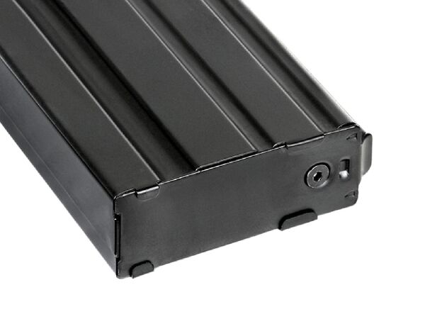 BattleAxe 200BB METAL MidCap ŞARJÖR Siyah Airsoft M4 AR15 Tüfek için
