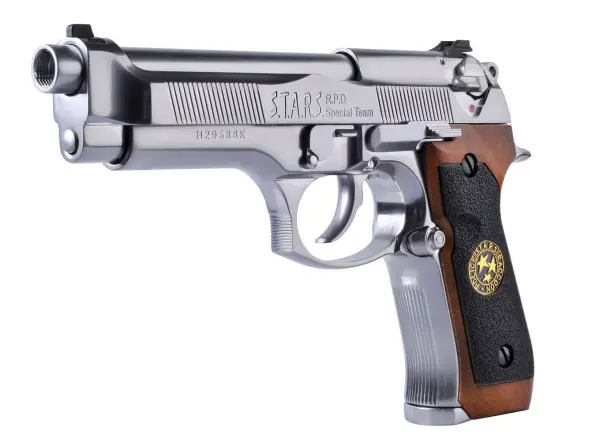 WE Samurai Edge M9 Silver GBB Airsoft Tabanca