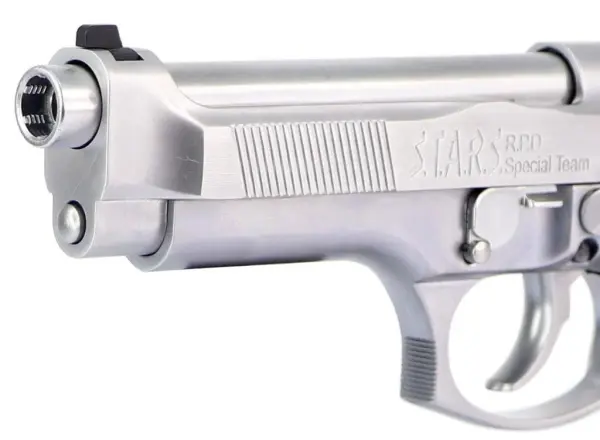 WE Samurai Edge M9 Silver GBB Airsoft Tabanca
