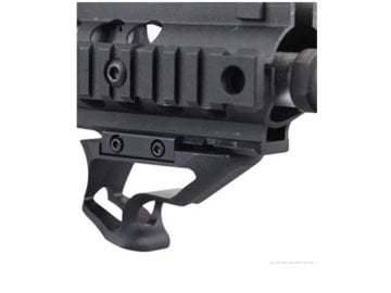 ISG Kısa Açılı Metal Grip /Siyah (ISG8997)