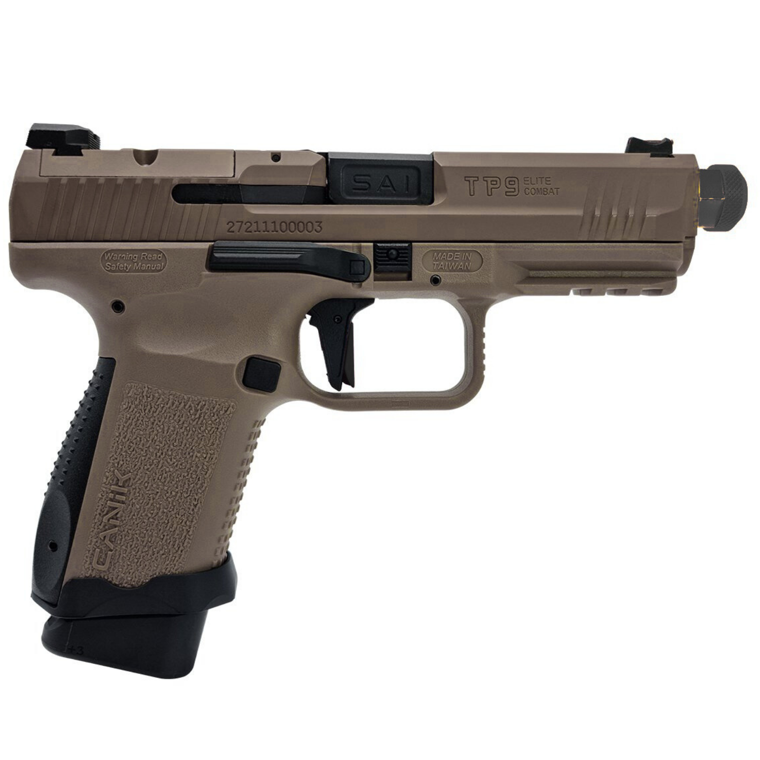 Canik TP9 Elite Combat Airsoft Replika - Tan