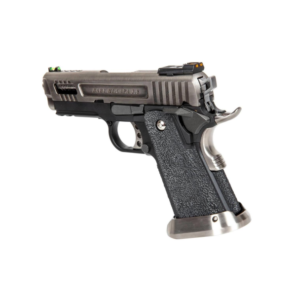 WE Hi Capa 3.8 SILVER FullAUTO Airsoft Tabanca Brontosaurus (WE-H008WET-2)