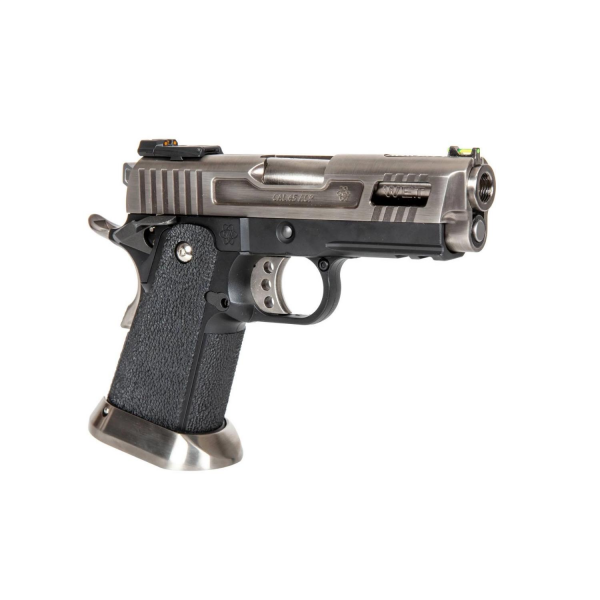WE Hi Capa 3.8 SILVER FullAUTO Airsoft Tabanca Brontosaurus (WE-H008WET-2)