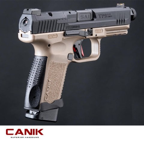 Canik TP9 Elite Combat Airsoft Replika - Duo Tone - Tan+Siyah