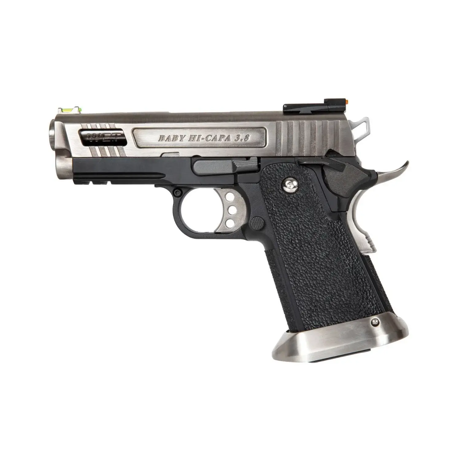 WE  3.8'' Hi-Capa Silver GBB Airsoft Tabanca H008WET-2