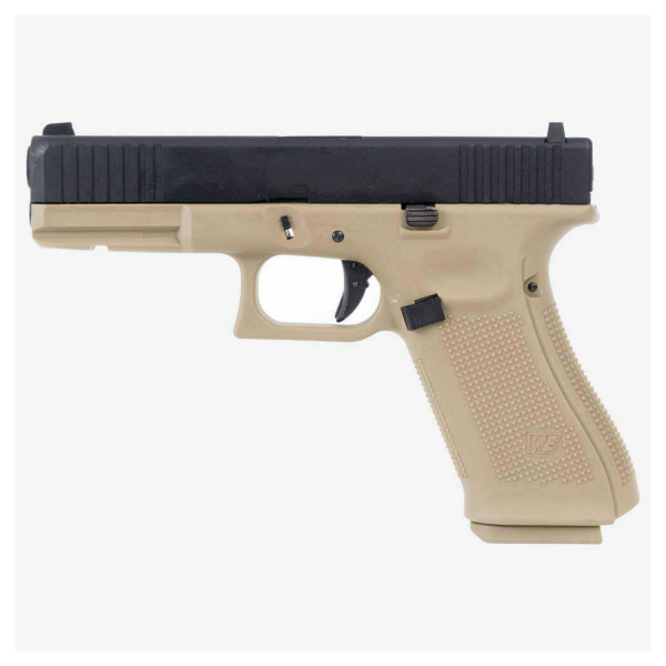 WE GLOCK G17 ''F'' GEN5 2TONE SIYAH+TAN GBB AIRSOFT TABANCA