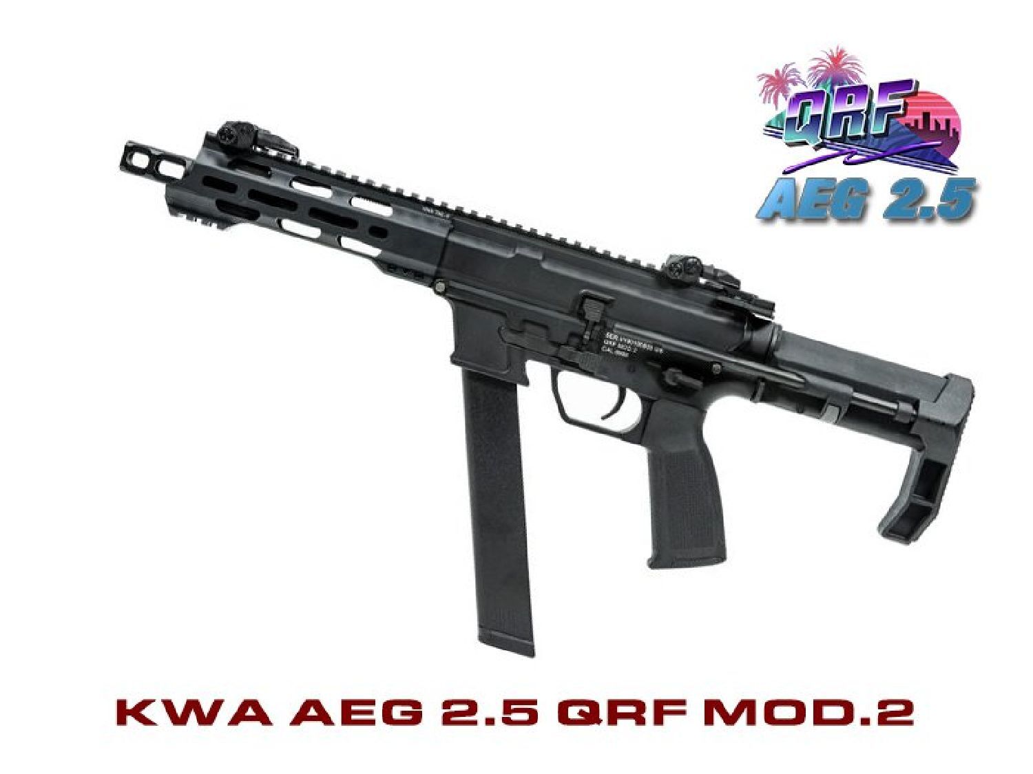 KWA QRF MOD2 2.5 AEG Airsoft Tüfek