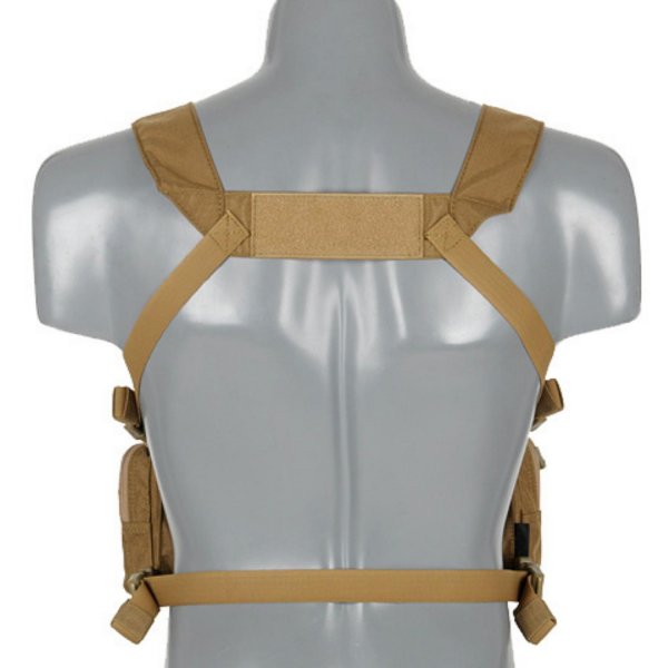 8FIELDS Buckle Up Recce/Sniper Chest Rig - COYOTE BROWN