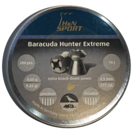H&N Baracuda Hunter Extreme 4.5mm Tüfek Saçma (200)