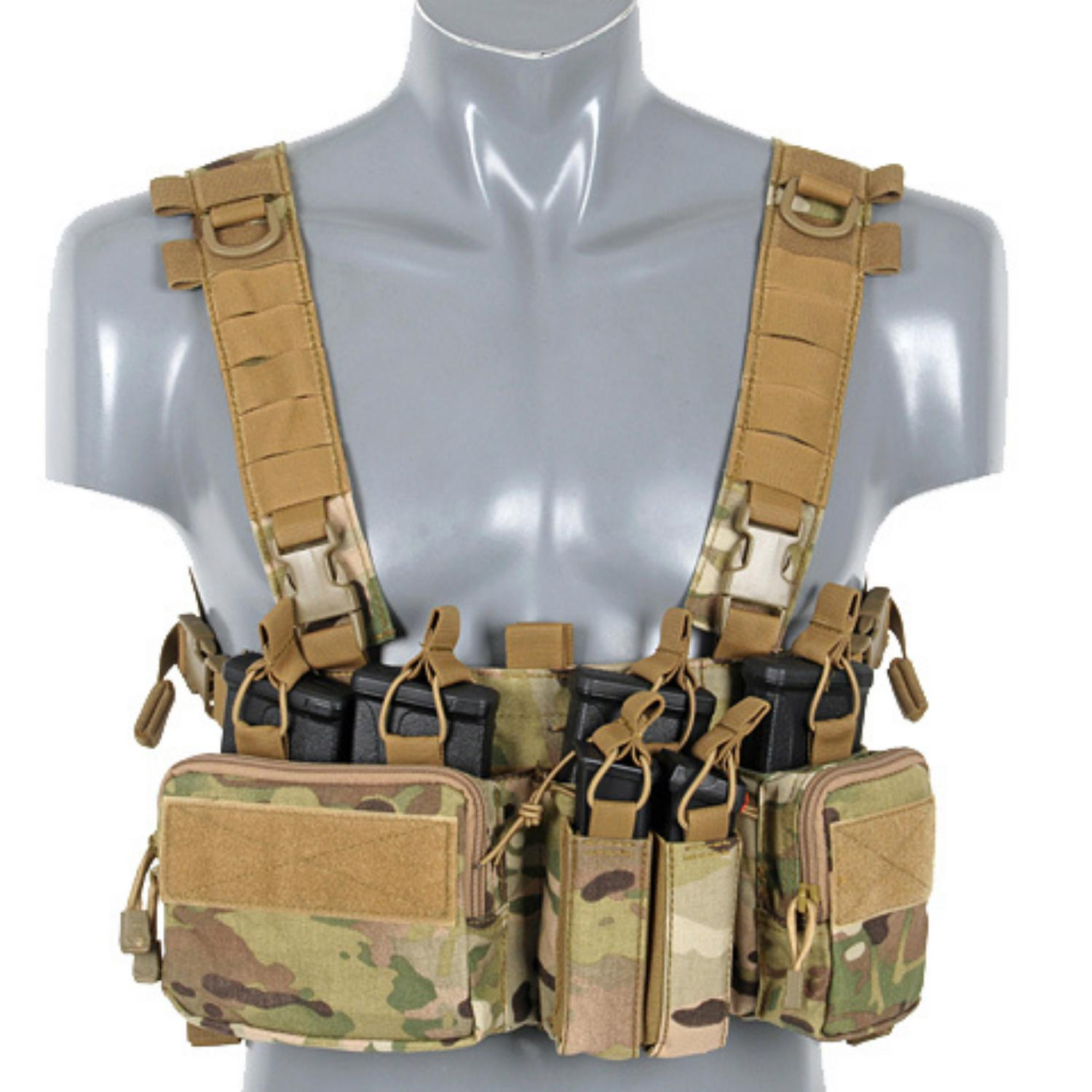 8FIELDS Buckle Up Recce/Sniper Chest Rig - Multicam