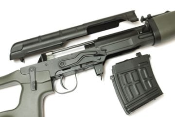 Dragunov AIM TOP SVD GBB Sniper Tüfek - Yeşil