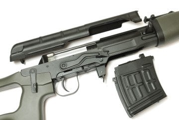 Dragunov AIM TOP SVD GBB Sniper Tüfek - Yeşil