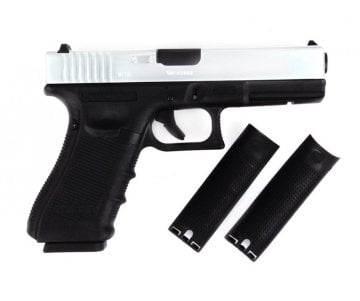 WE GLOCK G18C Gen4 Silver Airsoft Tabanca