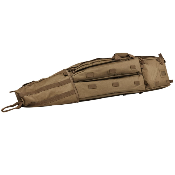 VISM Mil-Spec Deluxe Taktik Sniper Drag Bag (Çöl Rengi) 45'' (115cm) (CVDB2912T)