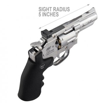 DAN WESSON 2.5 HAVALI REVOLVER TOPLU TABANCA(4.5mm) SILVER 17177