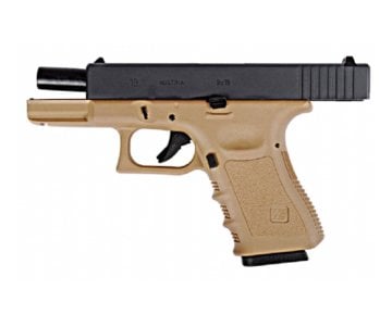 WE G19 GLOCK19 GEN3 TAN GBB AIRSOFT TABANCA