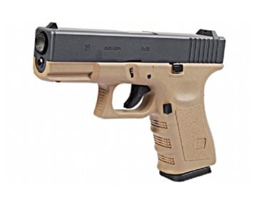 WE G19 GLOCK19 GEN3 TAN GBB AIRSOFT TABANCA
