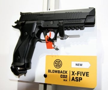 SIG SAUER X-FIVE HAVALI TABANCA 4.5mm SIYAH SigSauer Lisanslı