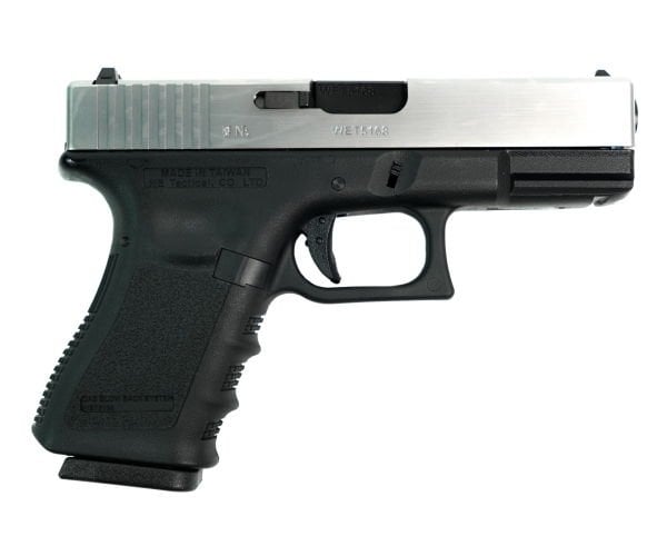WE G19 GLOCK 19 SILVER GBB AIRSOFT TABANCA