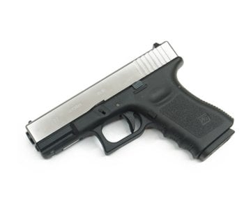 WE G19 GLOCK 19 SILVER GBB AIRSOFT TABANCA