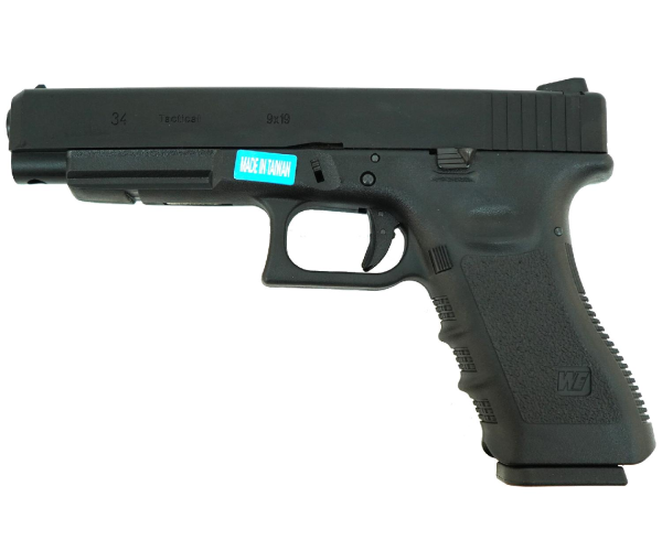 WE G34 GLOCK 34 GEN3 SİYAH GBB AİRSOFT TABANCA