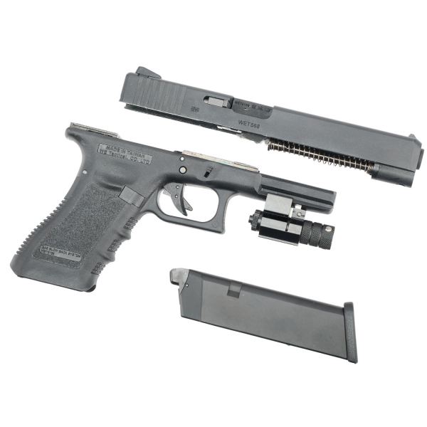 WE Glock34 G34 Gen3 Siyah GBB Airsoft Tabanca - WE-G008A-BK