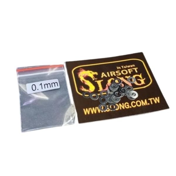 SLONG AIRSOFT Metal Gear Spacer (30 adet ) 0.1mm - SL00216B