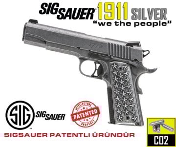 SIG SAUER 1911 Havalı WE THE PEOPLE Orjinal SigSauer Lisanslı