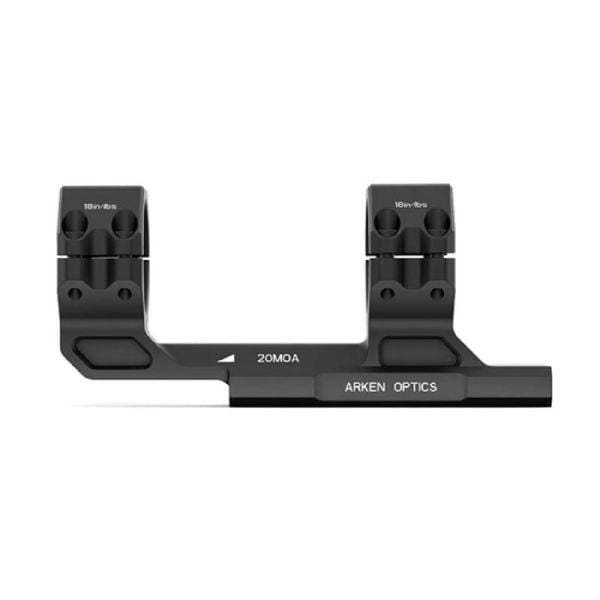 Arken Optics Rigid Precision Mounts 34mm 20 MOA Tek Parça Tüfek Dürbün Ayağı ARP34