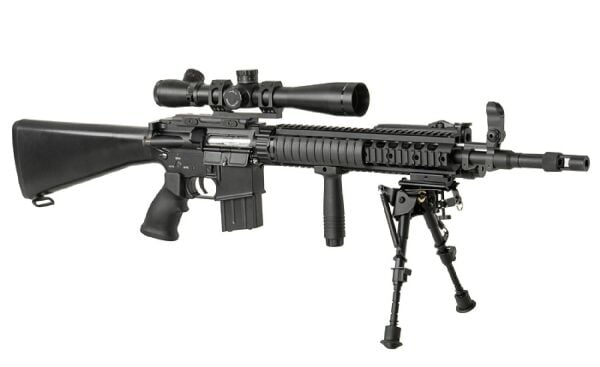 Double Bell MK12 MOD1 SPR AEG Airsoft Tüfek Siyah - DB-052