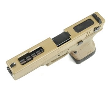 WE G18C GLOCK18C TAN/TAN GBB AIRSOFT TABANCA