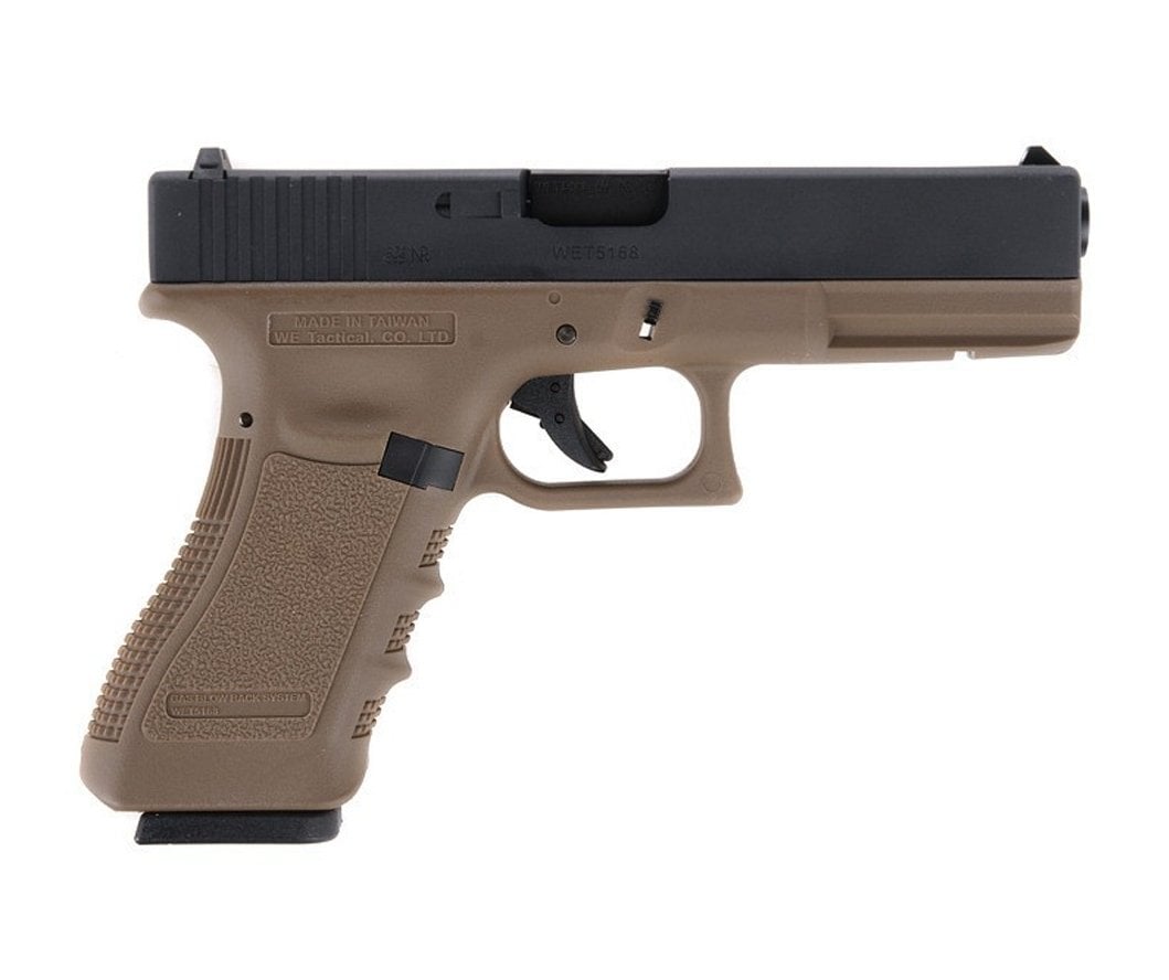 WE G18 Gen3 TAN GBB Airsoft Tabanca