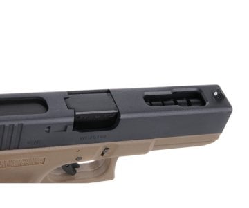 WE G18 Gen3 TAN GBB Airsoft Tabanca