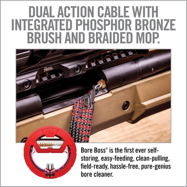 REAL AVID Bore Boss® .308CAL/7.62MM/.30CAL WORLD’S EASIEST BORE CLEANER Namlu Temizleyici