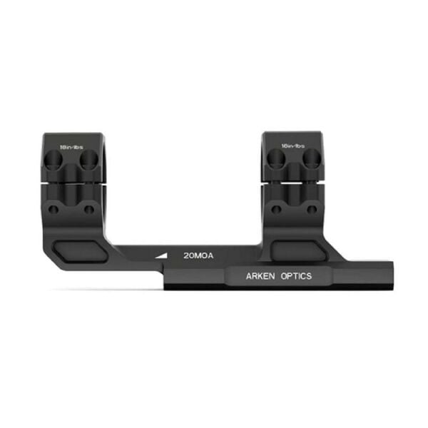 Arken Optics Rigid Precision Mounts 30mm 20 MOA Tek Parça Tüfek Dürbün Ayağı ARP30