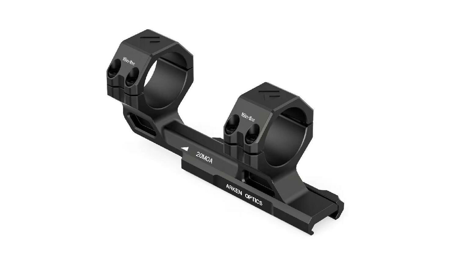 Arken Optics Rigid Precision Mounts 30mm 20 MOA Tek Parça Tüfek Dürbün Ayağı ARP30