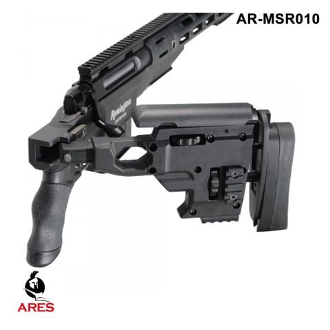 ARES REMINGTON MSR338 SPRING SNIPER AIRSOFT TÜFEĞİ BOLT ACTION SIYAH