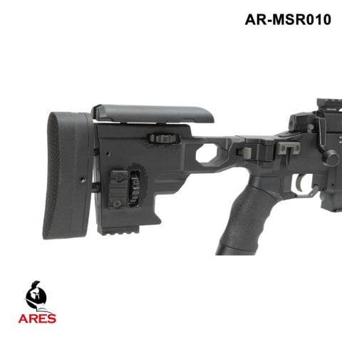 ARES REMINGTON MSR338 SPRING SNIPER AIRSOFT TÜFEĞİ BOLT ACTION SIYAH