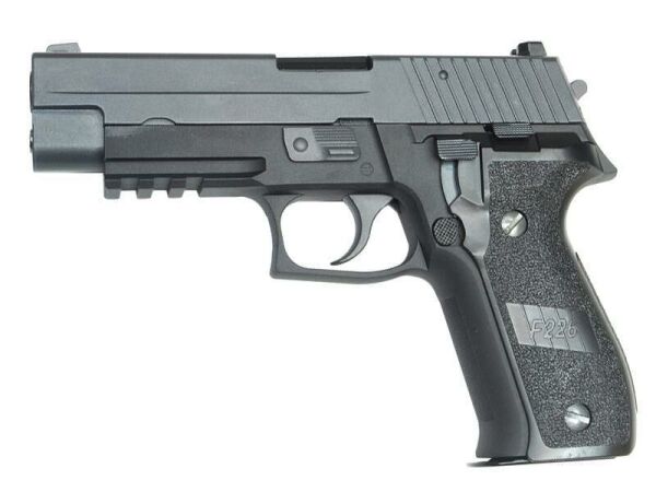 WE MK25 F226 Siyah GBB Airsoft Tabanca