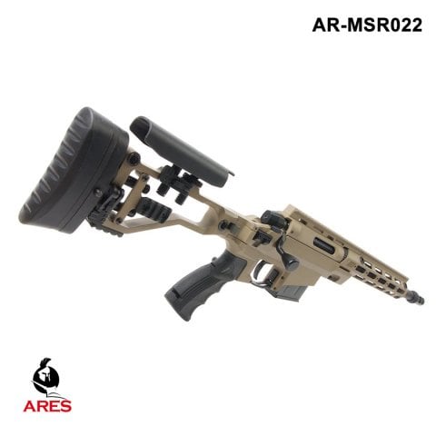 ARES MSR303 SPRING SNIPER AIRSOFT TÜFEĞİ BOLT ACTION TAN - ÇÖL RENGI