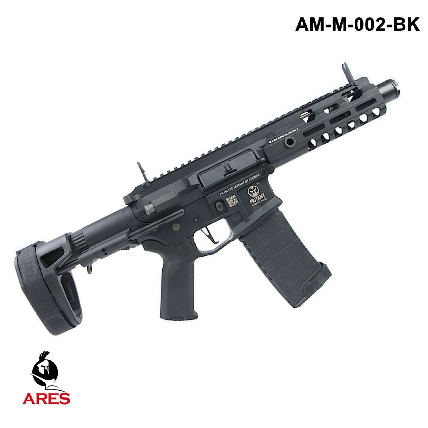 ARES Amoeba M4 Mutant Siyah AEG Airsoft Tüfek