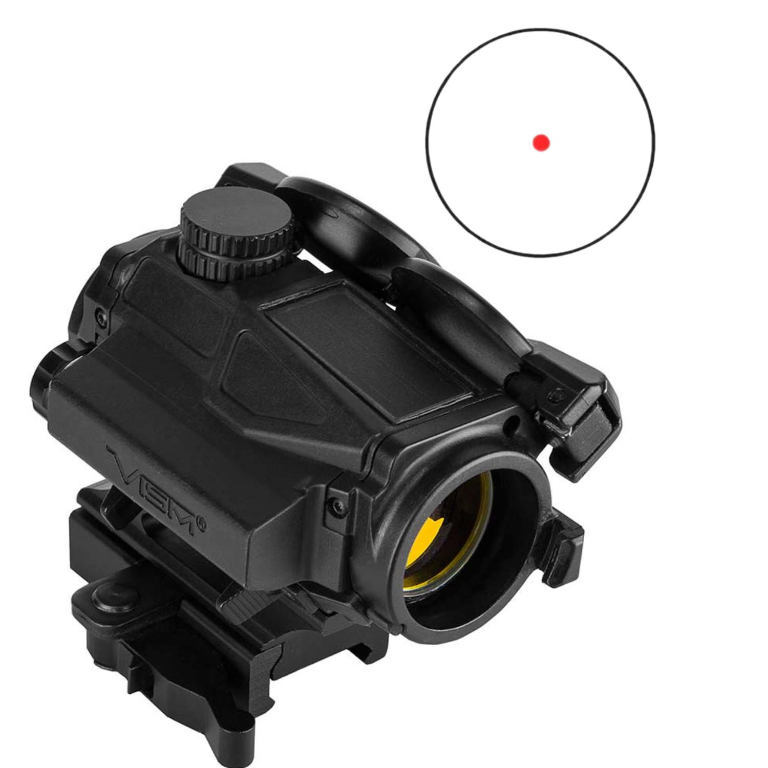 VISM SPD Solar Combat Red Dot Reflex Optik Güneş Enerjili  VDBSOLC