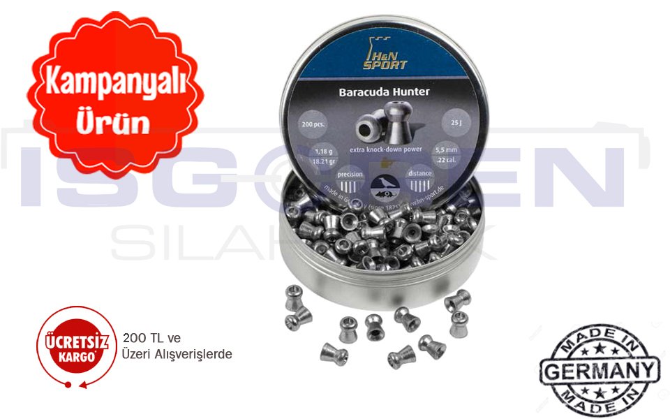 HN Baracuda Hunter 5.5 mm Havalı Saçma