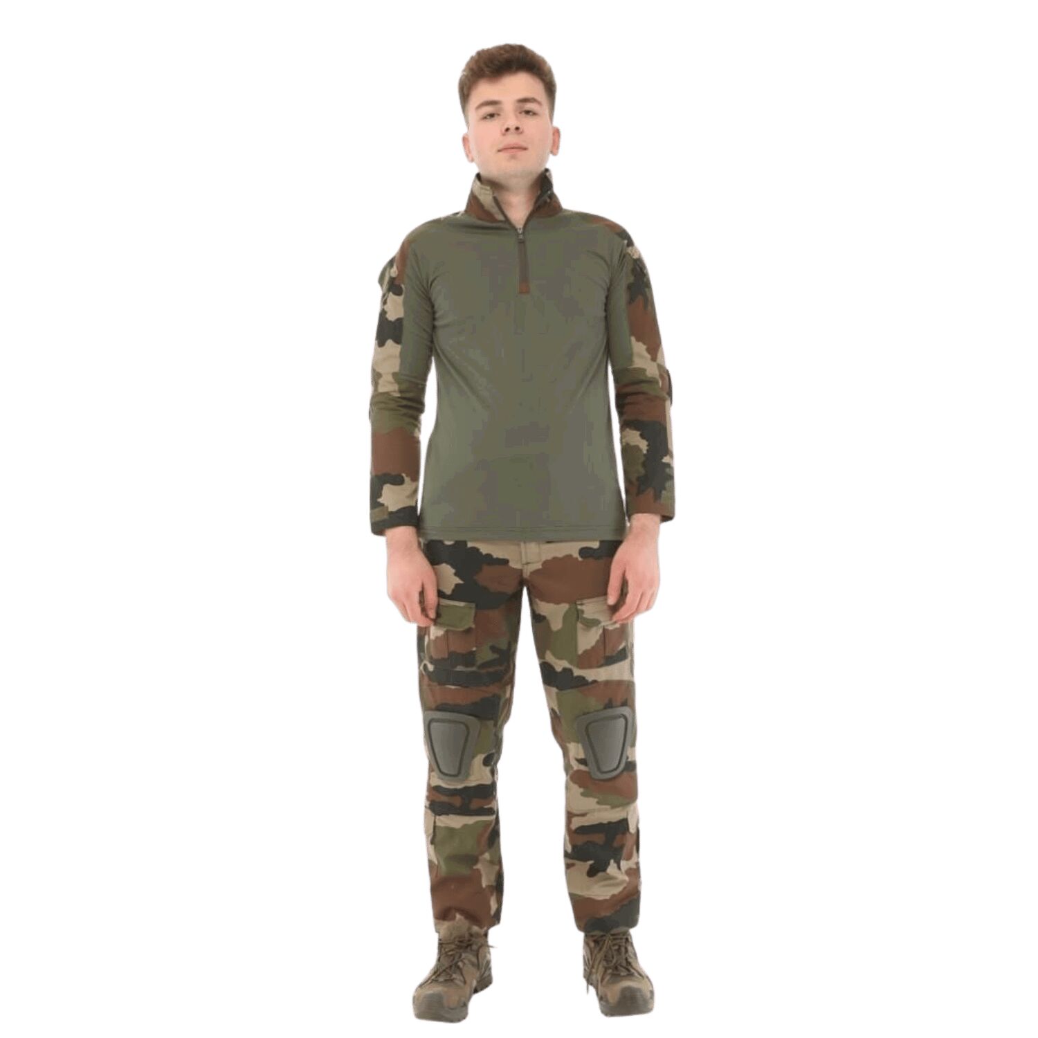 Single Sword Dizlikli Kamuflaj Tactical Erkek Pantolon - Outdoor Taktik Pantolon ( Dizlikli) - USA M