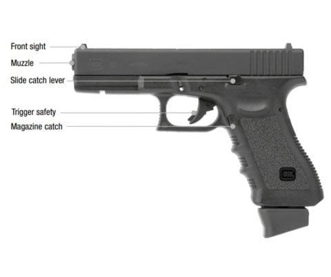 UMAREX Glock17 Deluxe 6MM Blowback Airsoft Tabanca