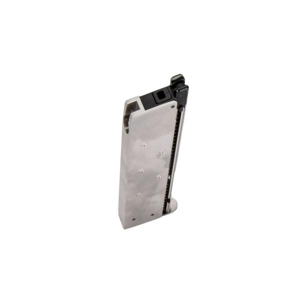 WE M1911A SILVER GBB 15BB AIRSOFT TABANCA ŞARJÖRÜ  Metal Taban